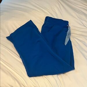 FIGS Women’s Royal Blue Kade Scrub Pants - Medium Petite